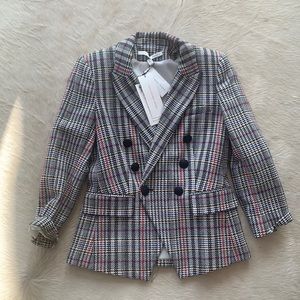 Veronica beard plaid jacket